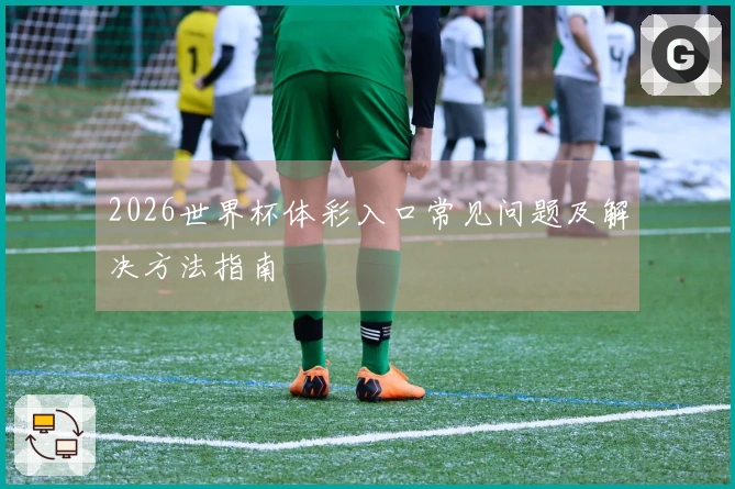 2026世界杯体彩入口常见问题及解决方法指南